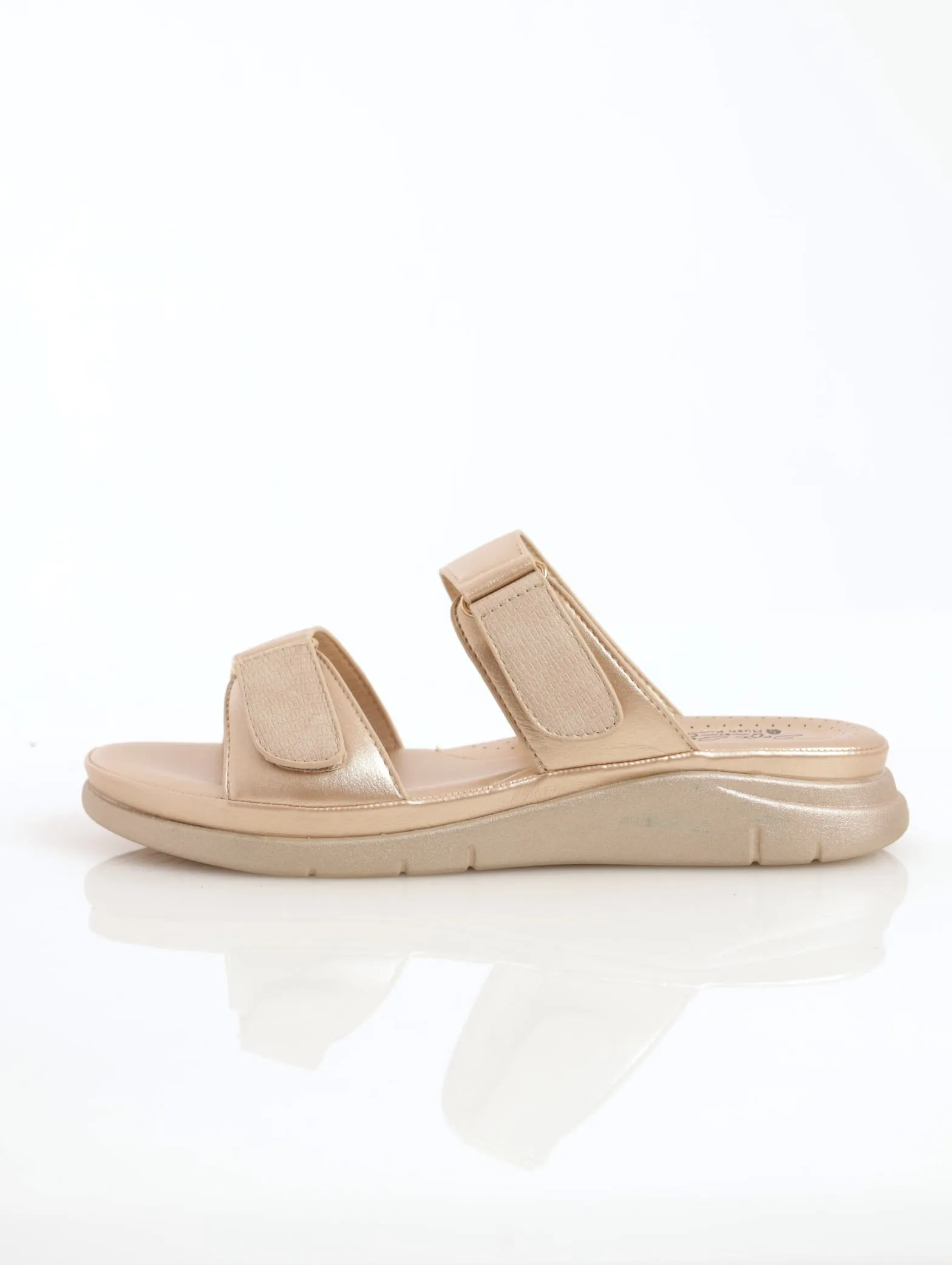 Ladies Soft Style Soft Katy Sandal - Gold
