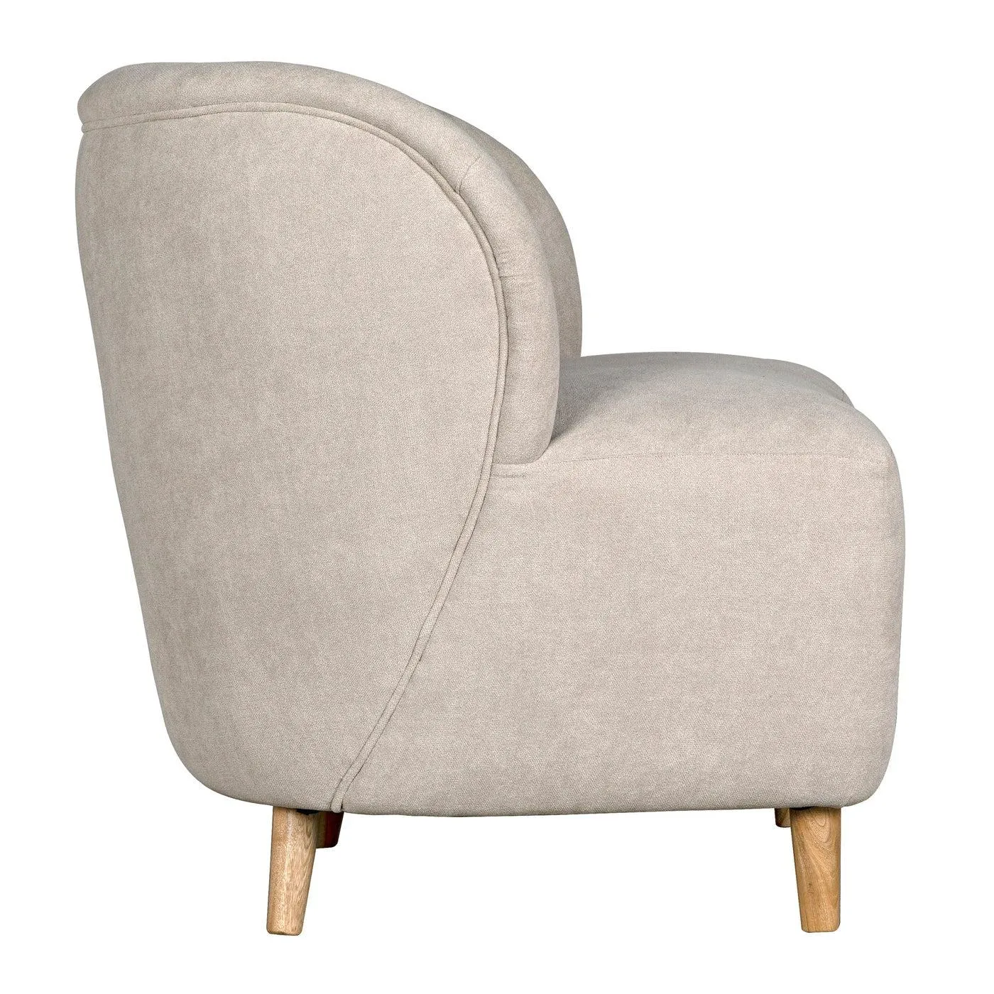 Laffont Chair with Wheat Fabric