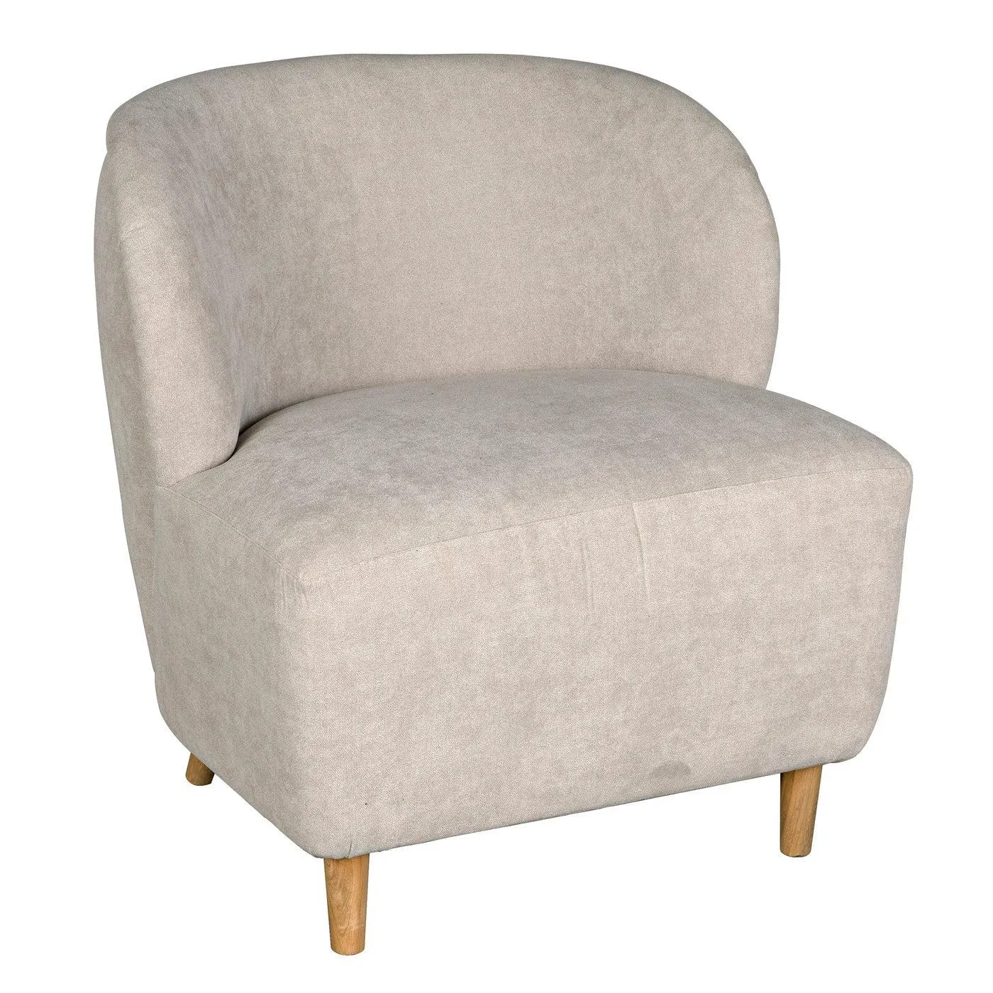 Laffont Chair with Wheat Fabric
