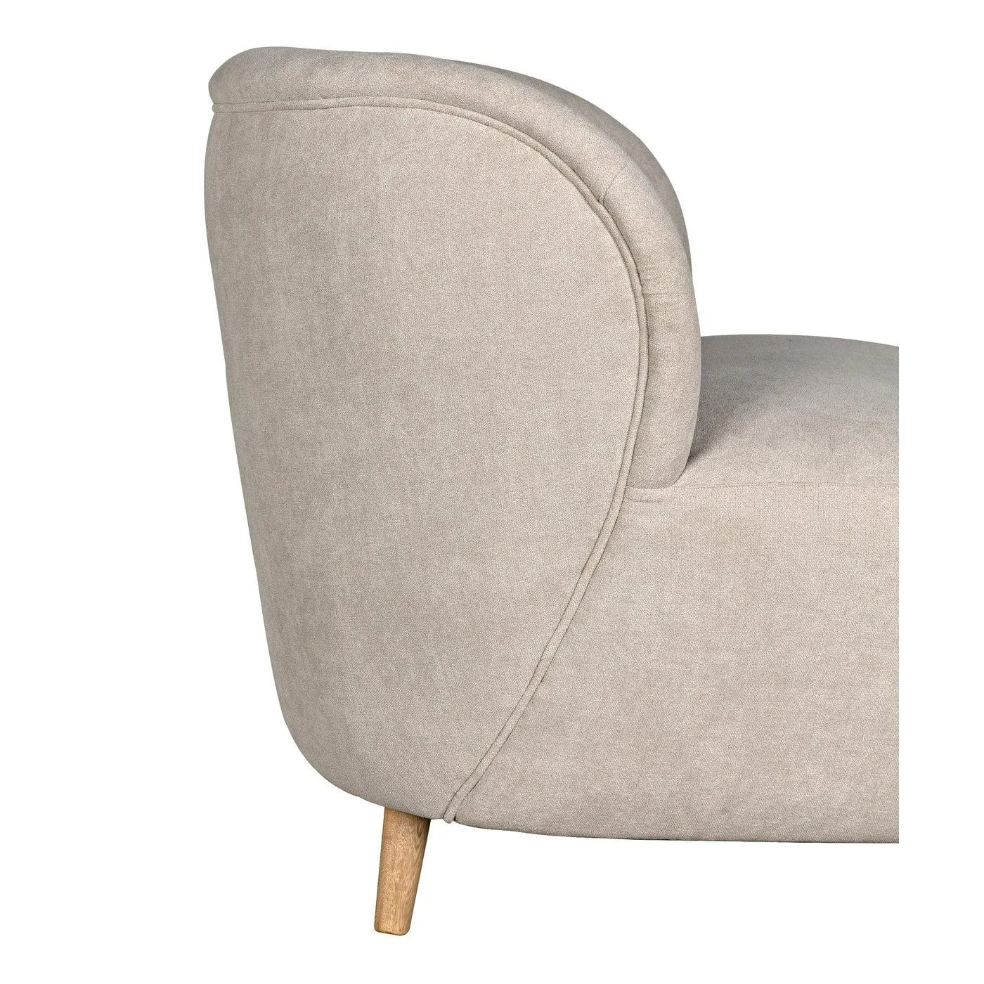 Laffont Chair with Wheat Fabric