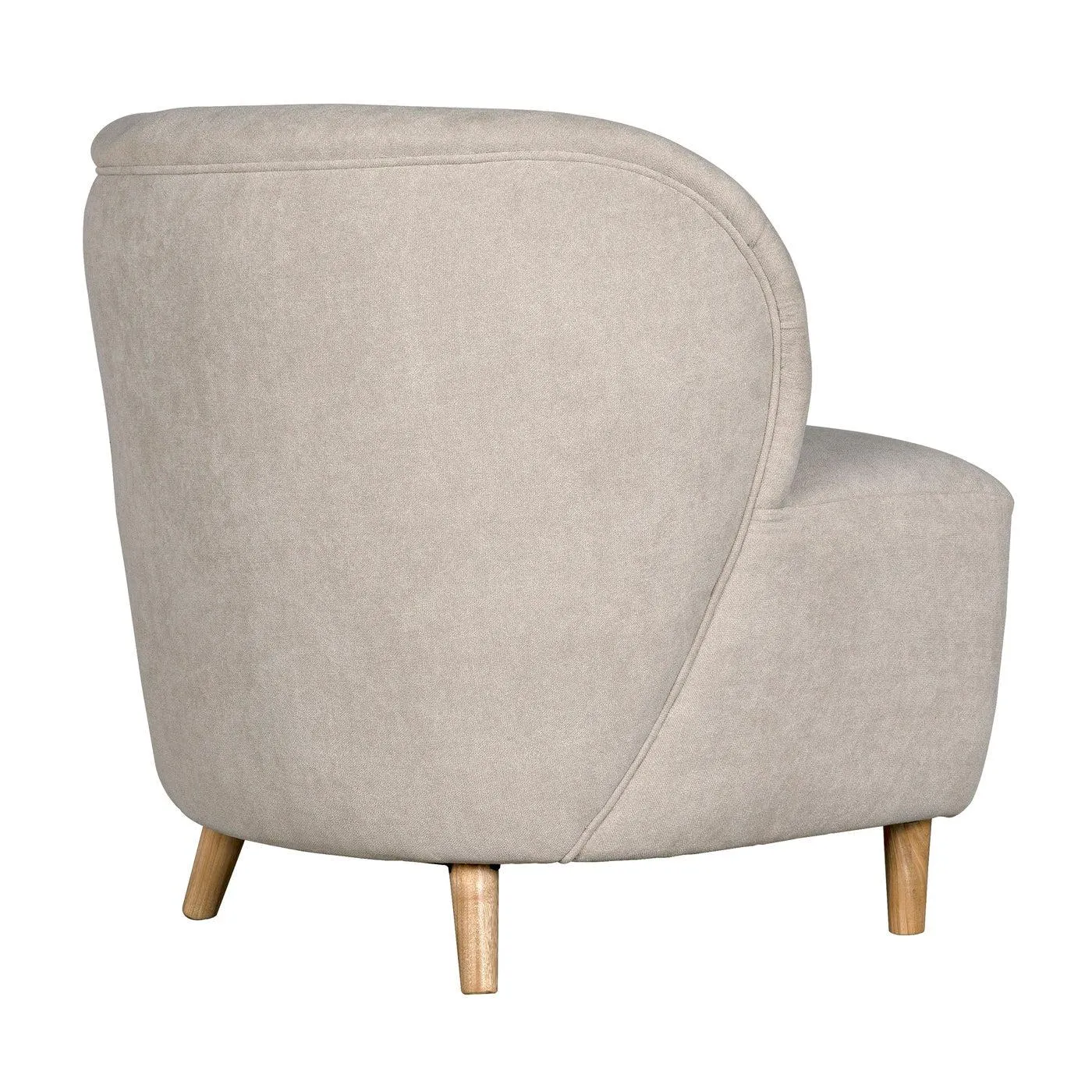 Laffont Chair with Wheat Fabric