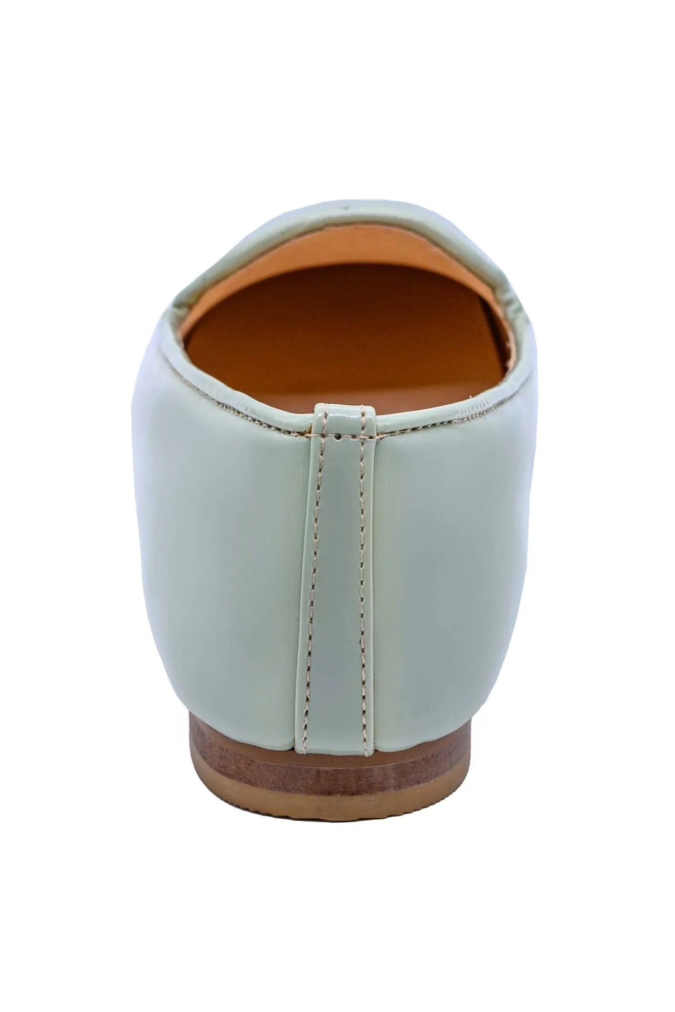 Light Green Leather  Loafer