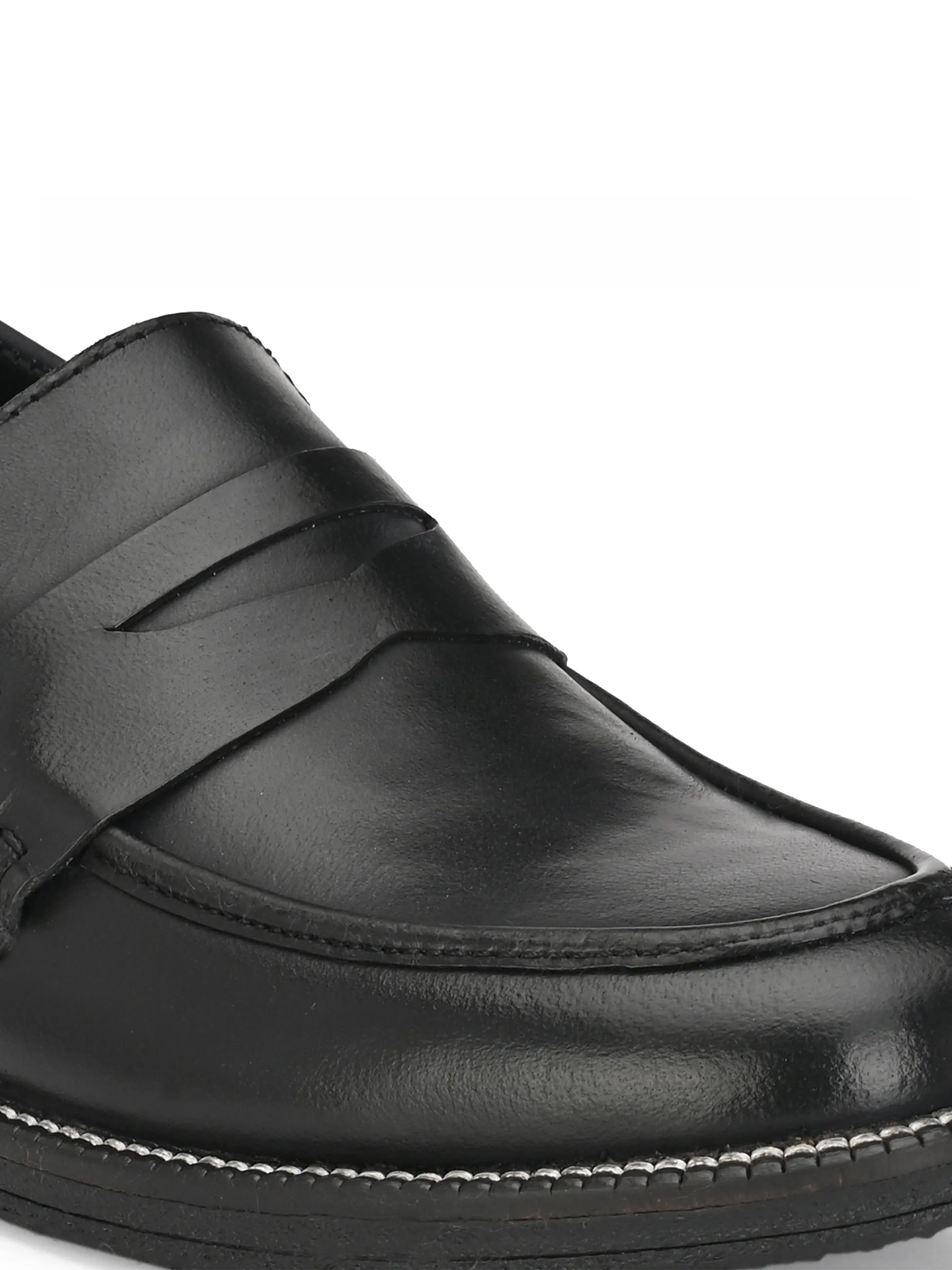 MEN'S BURNISH LEATHER MOCCASIN