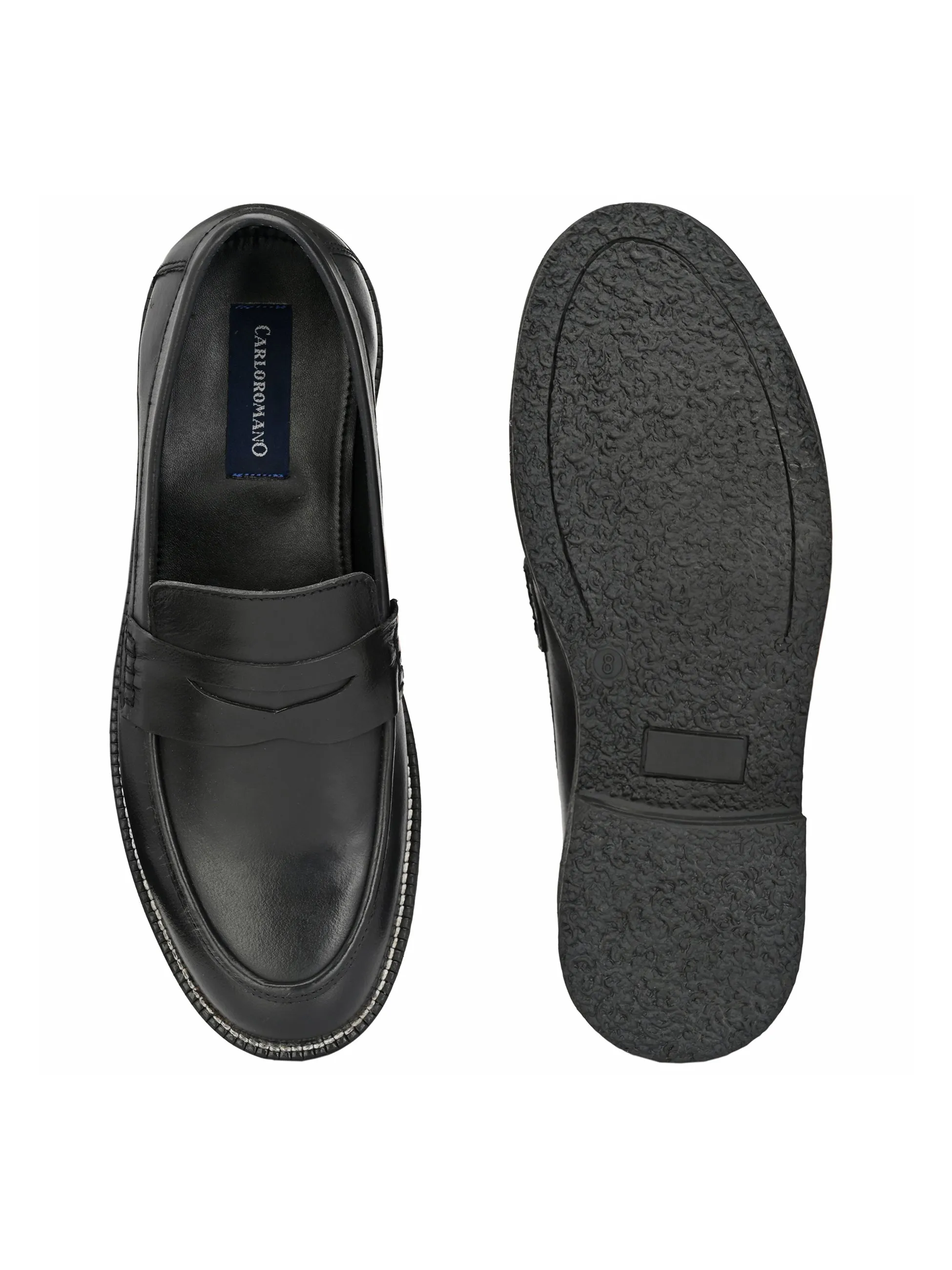 MEN'S BURNISH LEATHER MOCCASIN