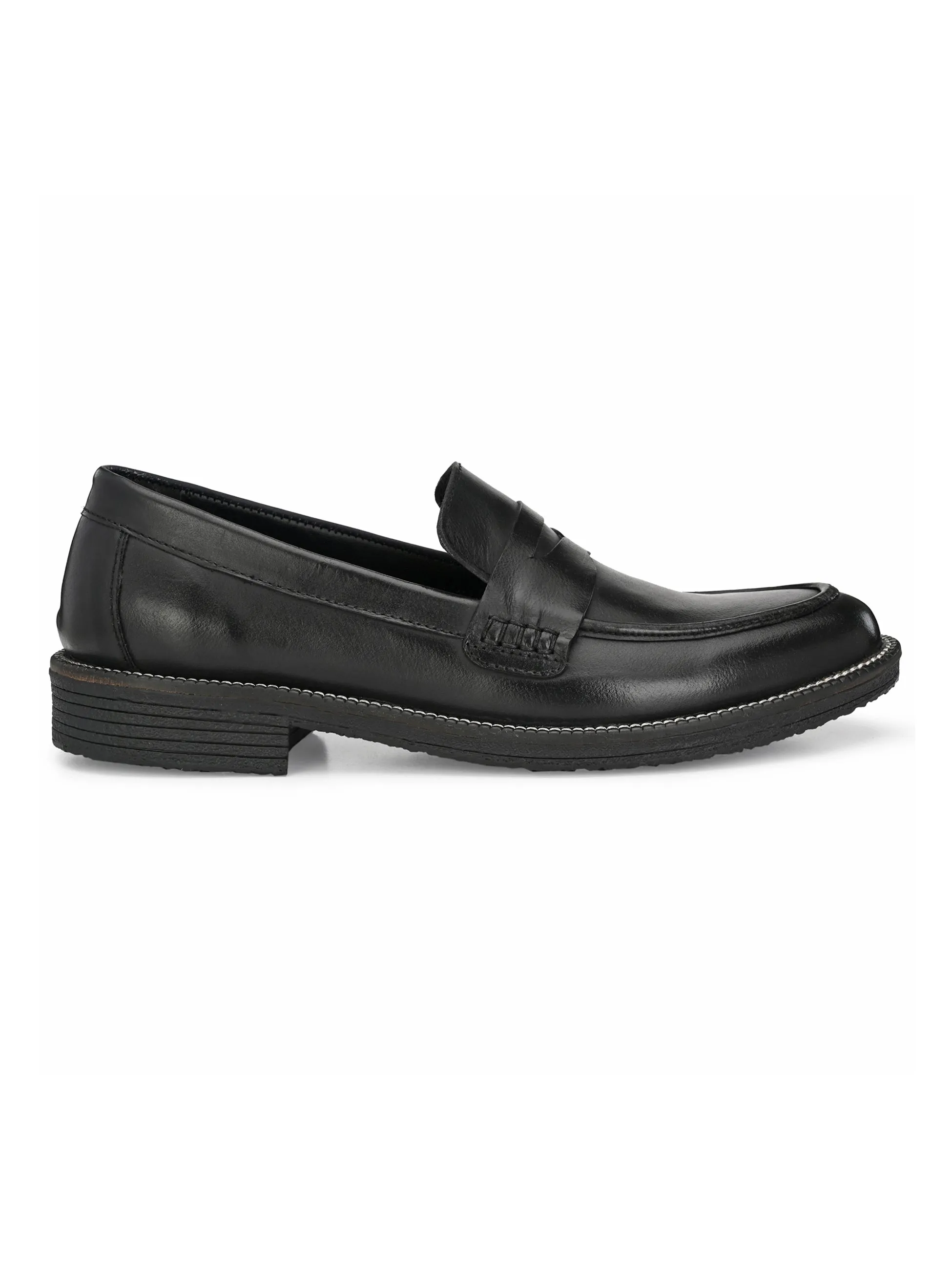MEN'S BURNISH LEATHER MOCCASIN