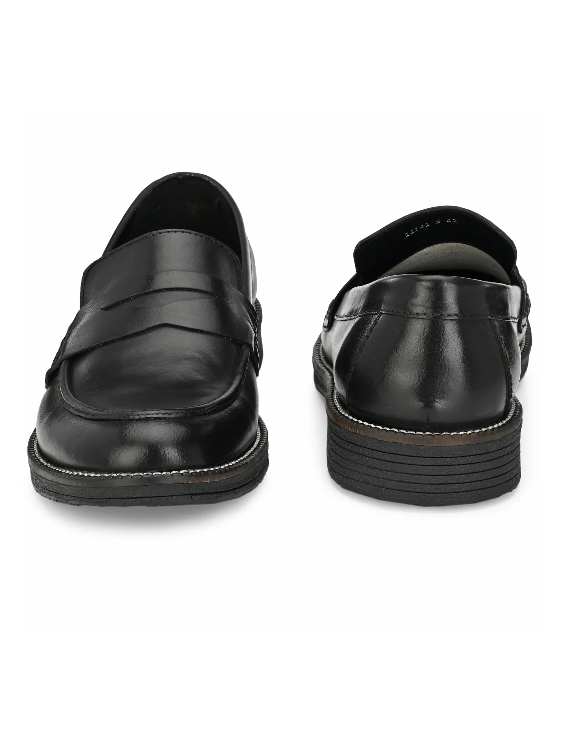 MEN'S BURNISH LEATHER MOCCASIN