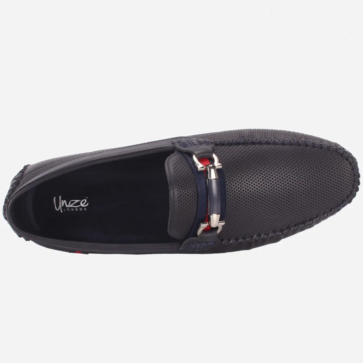 Mens "THIAGO" Casual Slip On Moccasin Shoes