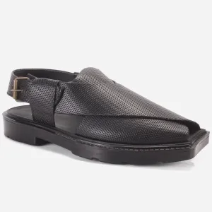 Men's "ZUBIN" Leather Buckled Peshawari Sandals