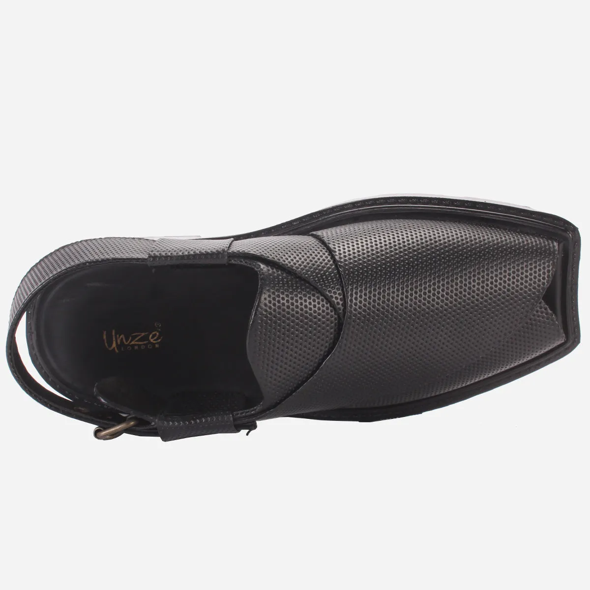 Men's "ZUBIN" Leather Buckled Peshawari Sandals