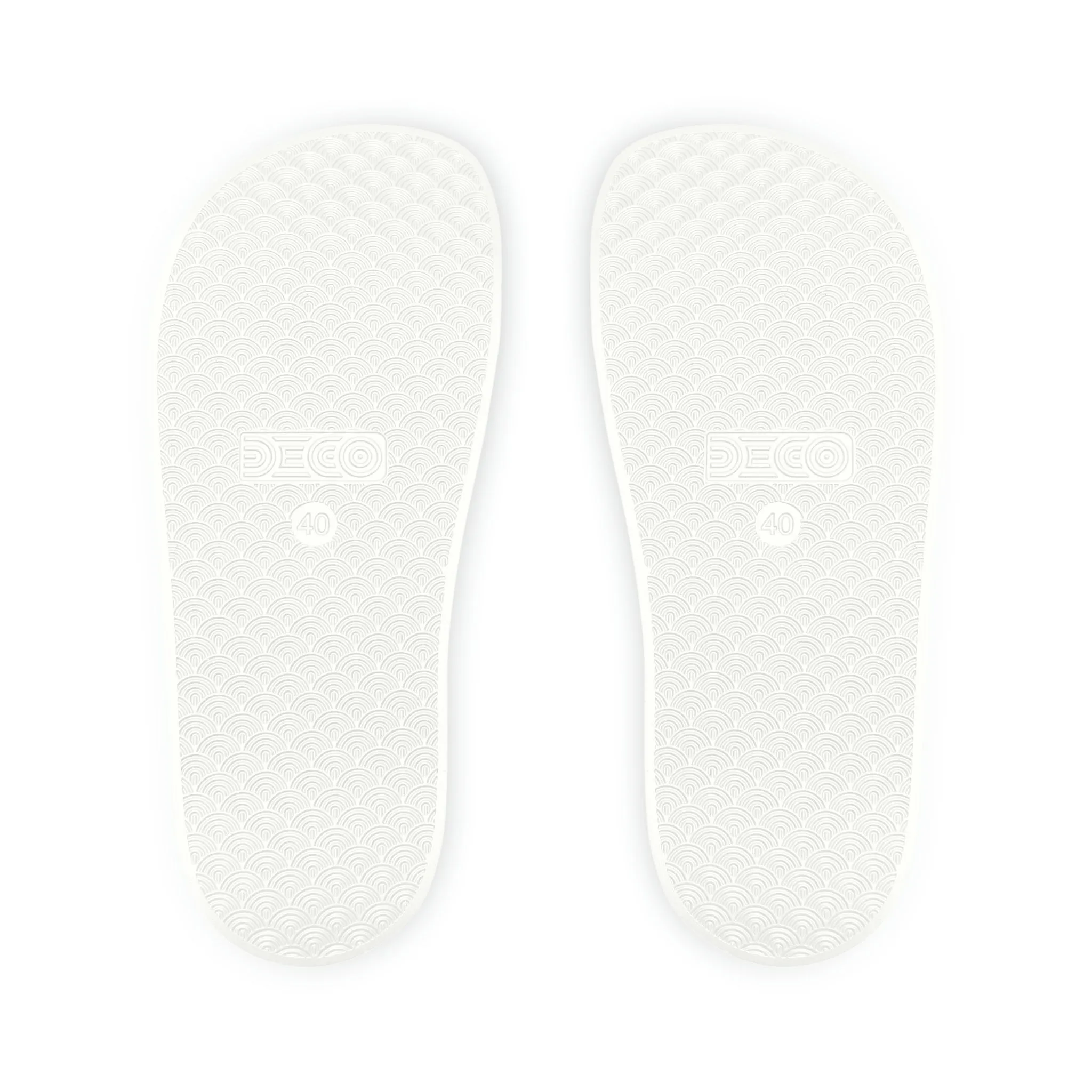 Men's Slide Sandals - Spooky Monsters Anime Beta