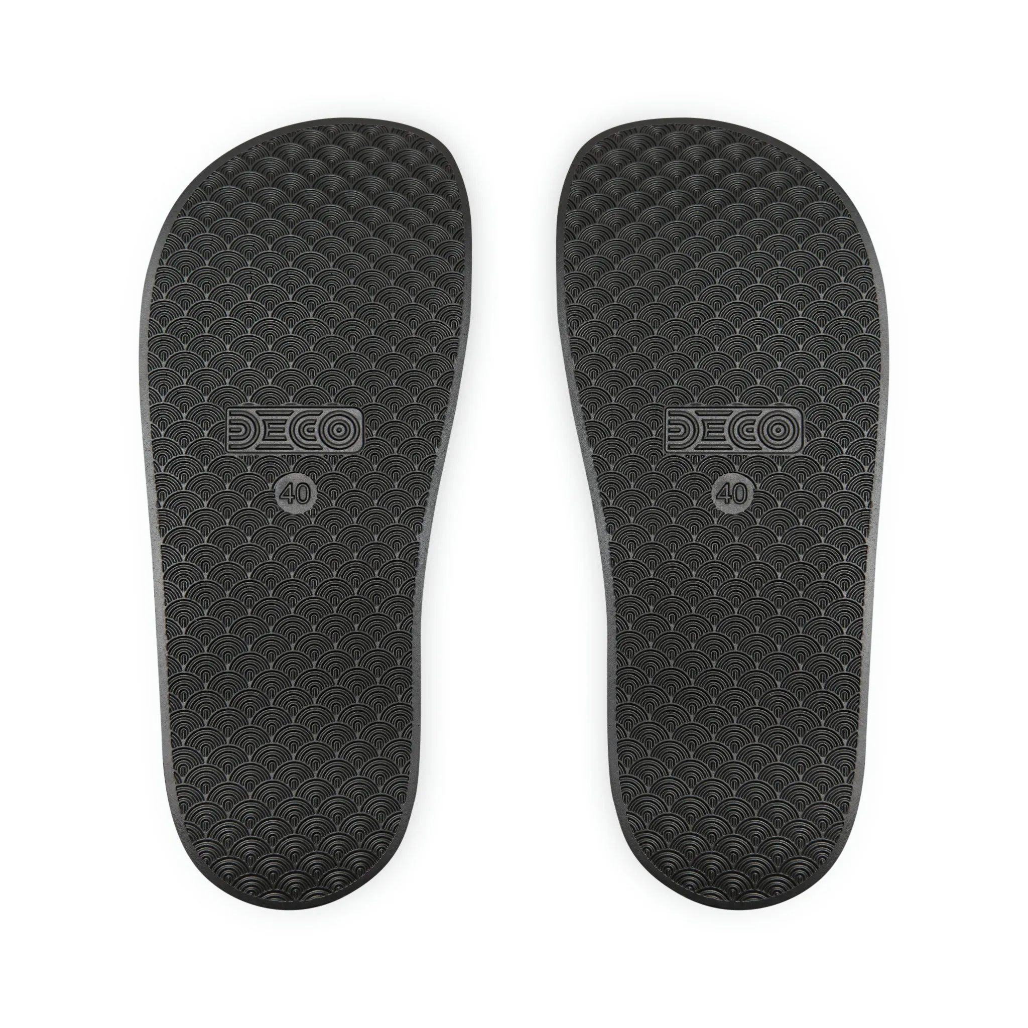 Men's Slide Sandals - Spooky Monsters Anime Beta