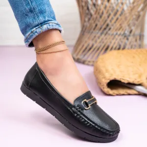Mocasini dama Samira - Black