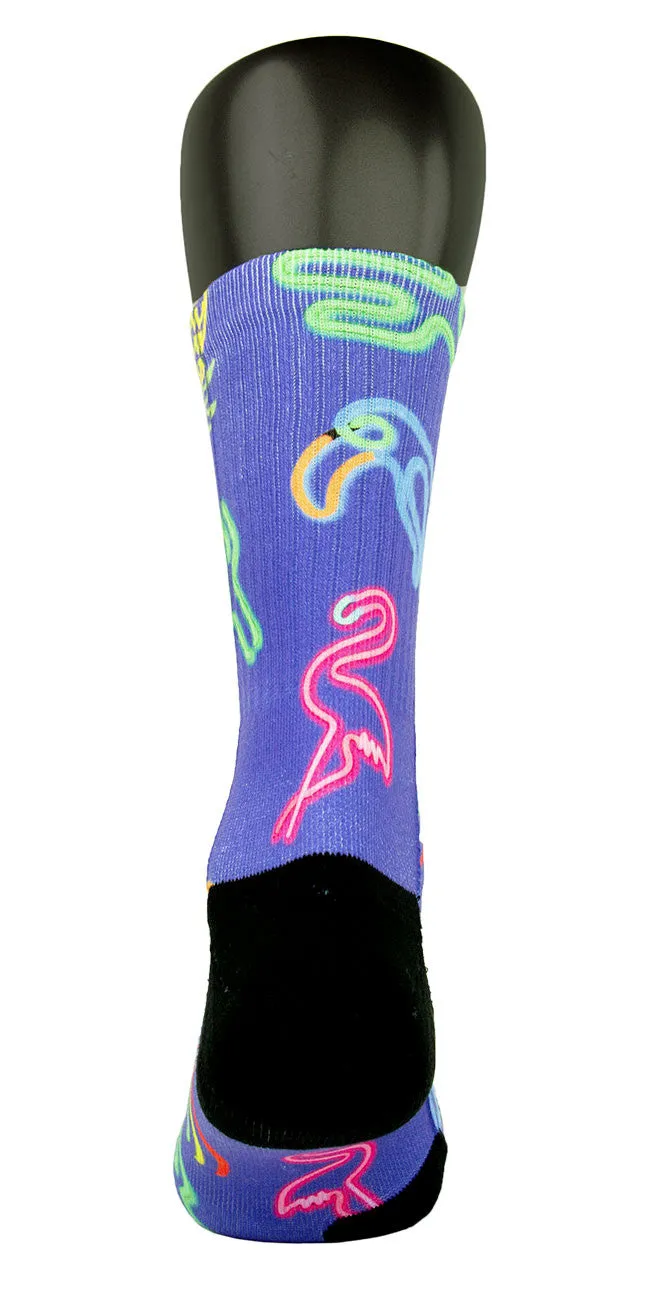 Neon Paradise CES Custom Socks