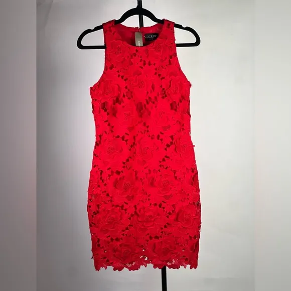 New JCrew Luxe lace dress