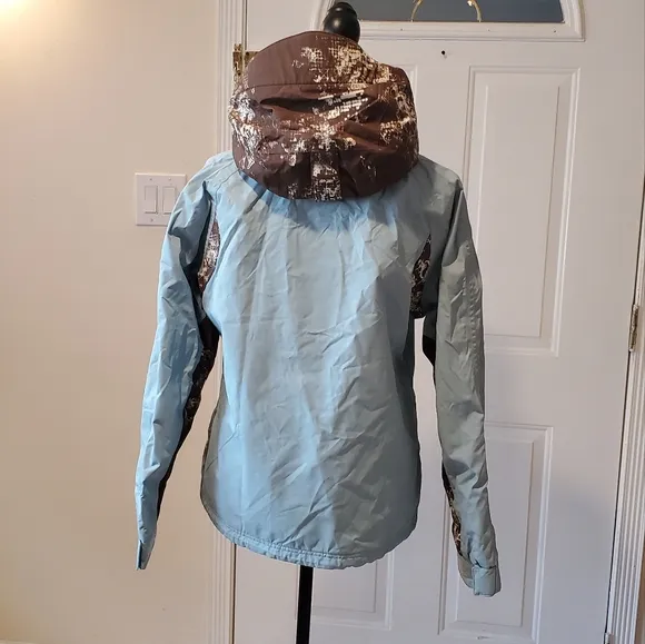 NILS Ski Insulated Women's Jacket Teal Green Detachable Hood M