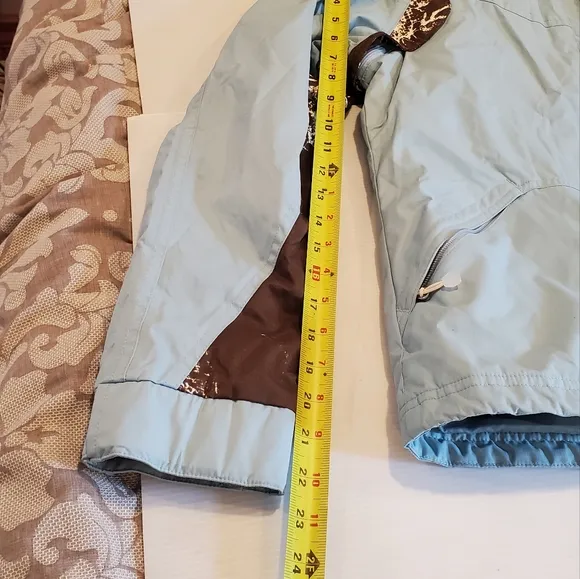 NILS Ski Insulated Women's Jacket Teal Green Detachable Hood M