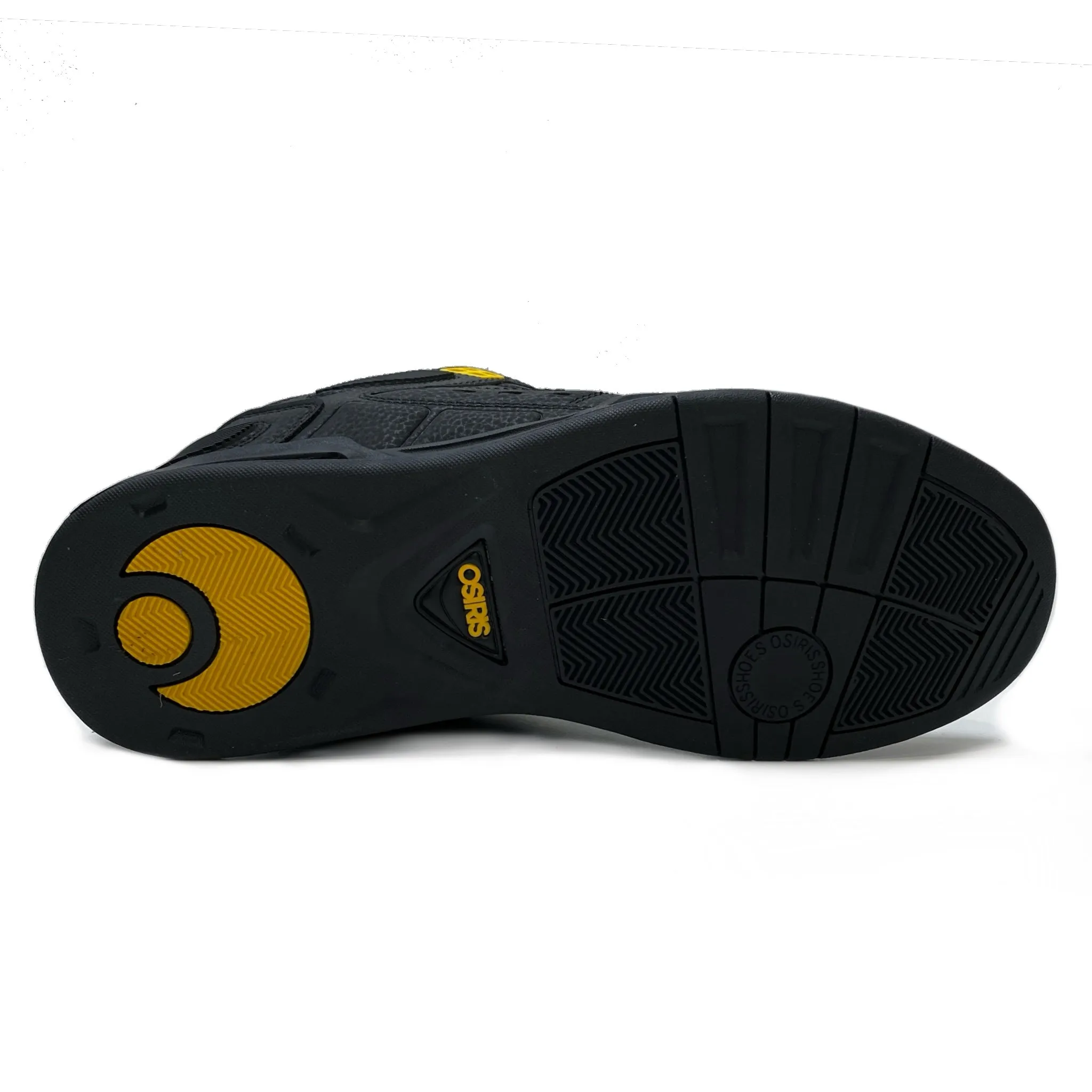 OSIRIS SHOES PERIL BLACK YELLOW TRAINERS