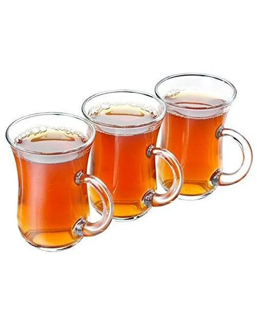 Pasabahce Mug Tea Glass Set KEYIF - 6PCS,