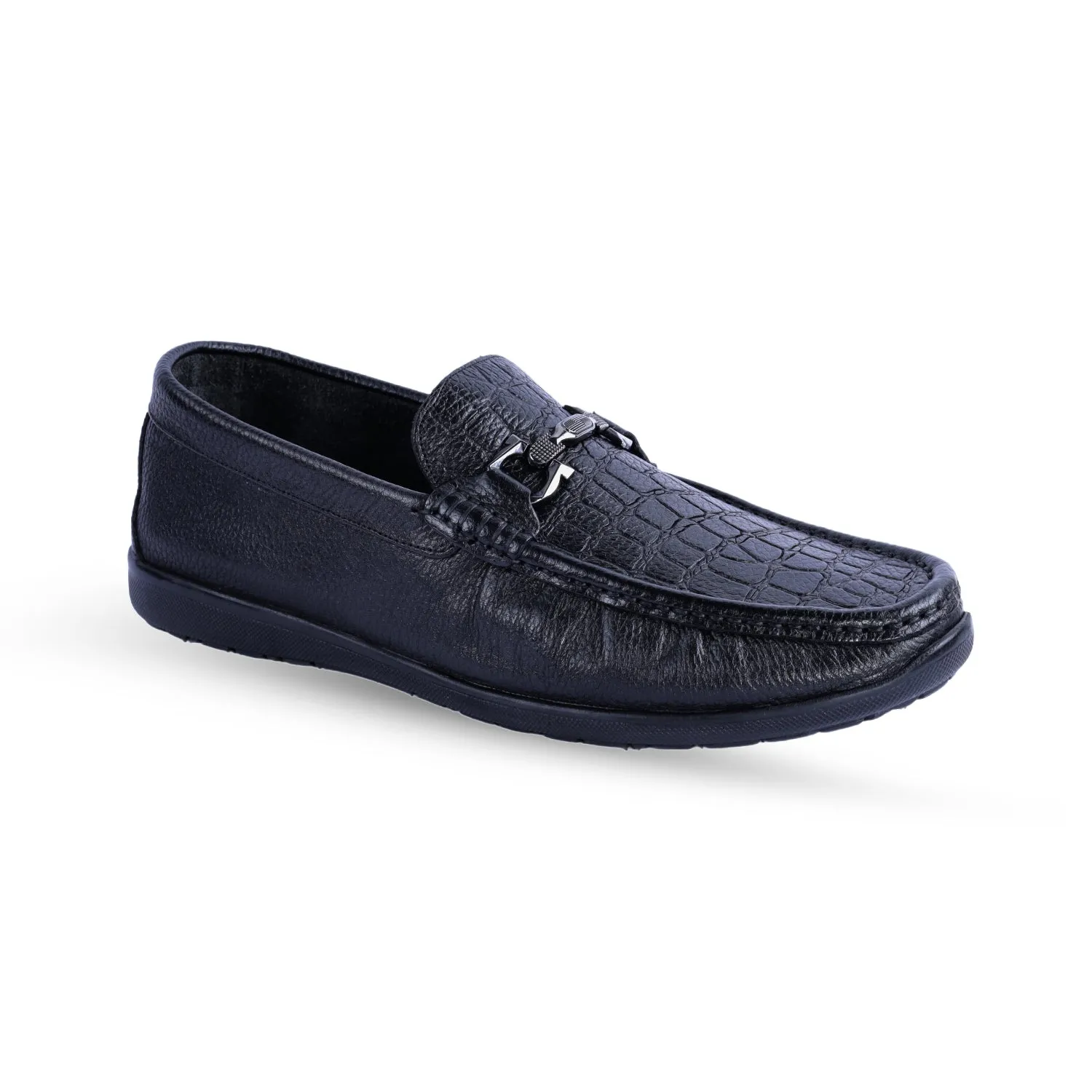 Pebbled Texture Loafer