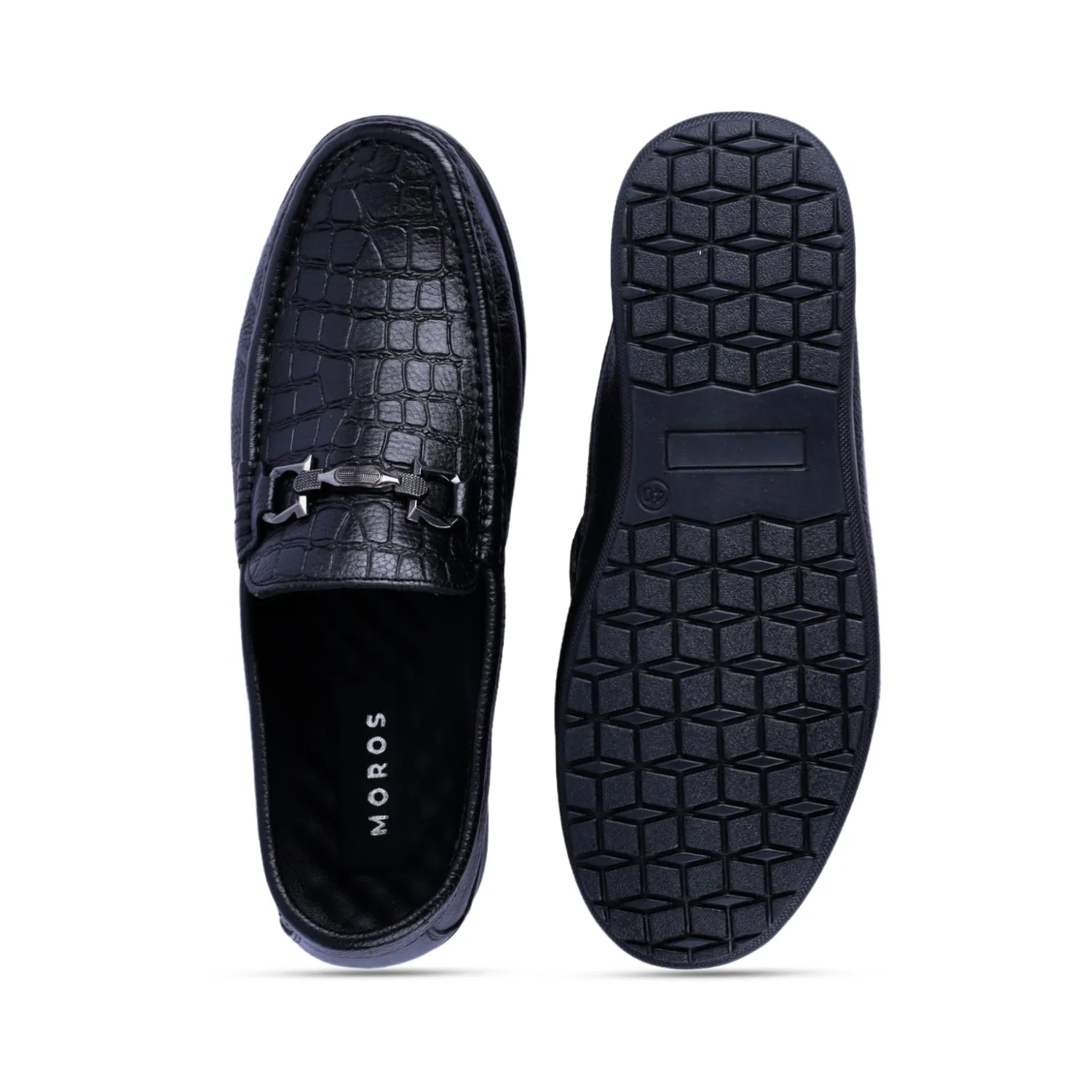 Pebbled Texture Loafer