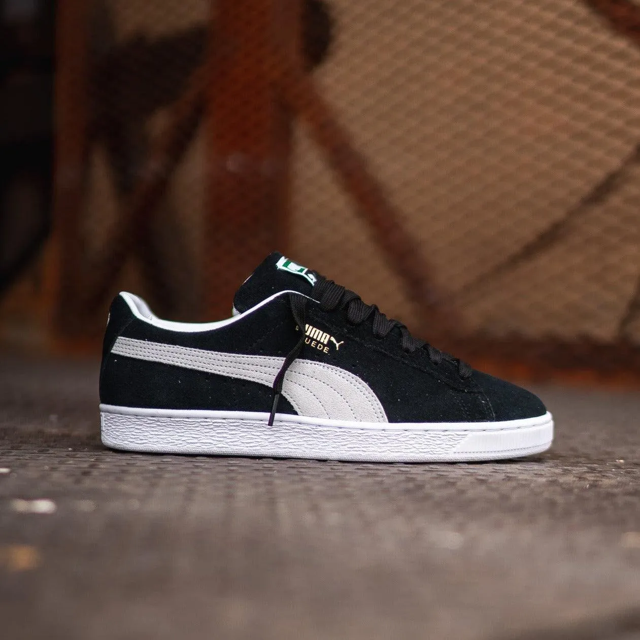 Puma Suede Classic Black White Shoe Sneaker Trainer