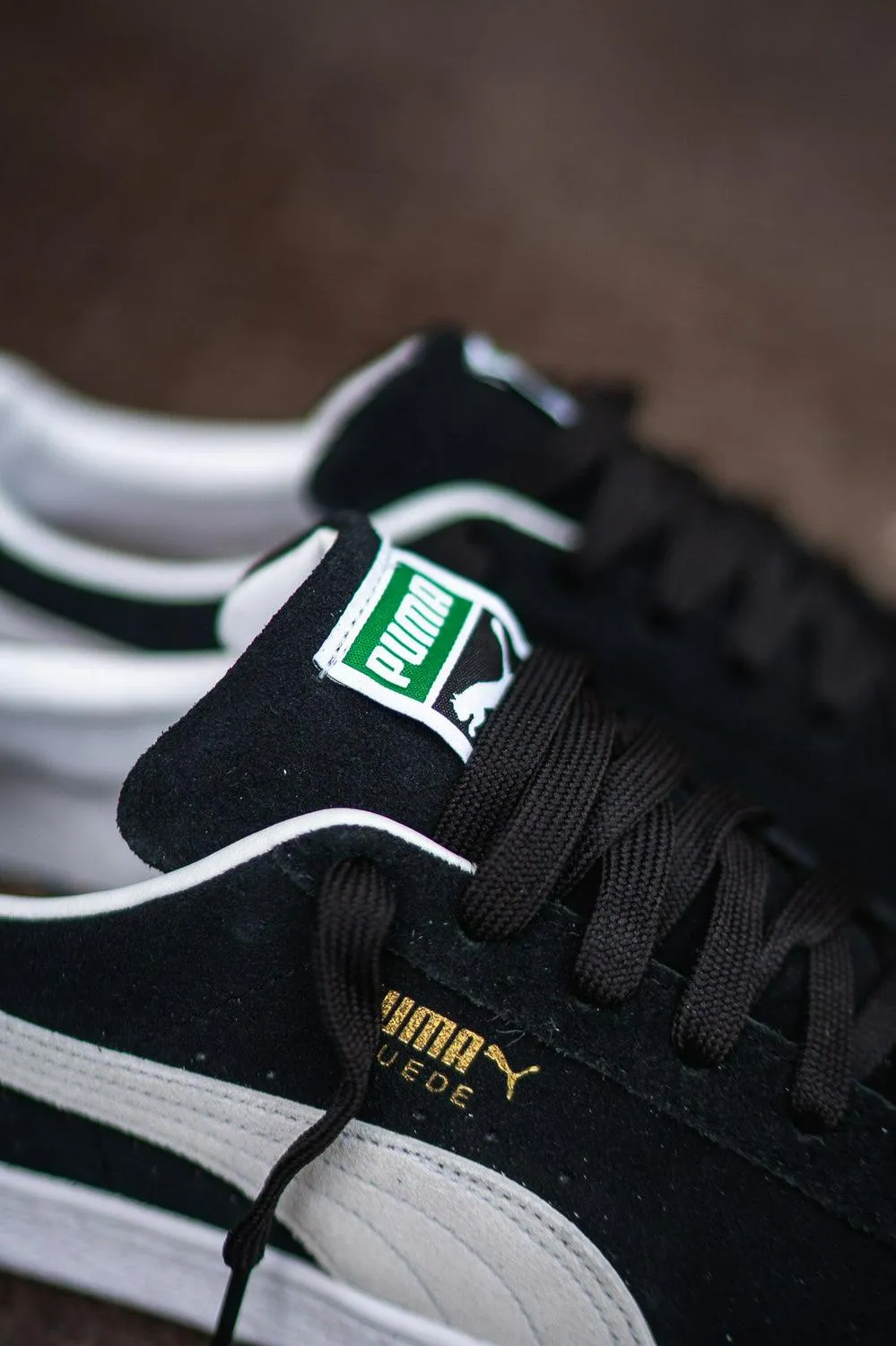 Puma Suede Classic Black White Shoe Sneaker Trainer