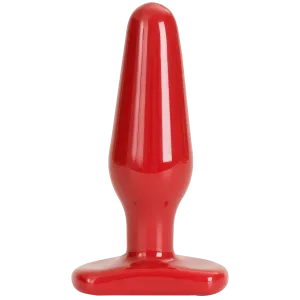 Red Boy Medium Butt Plug Red