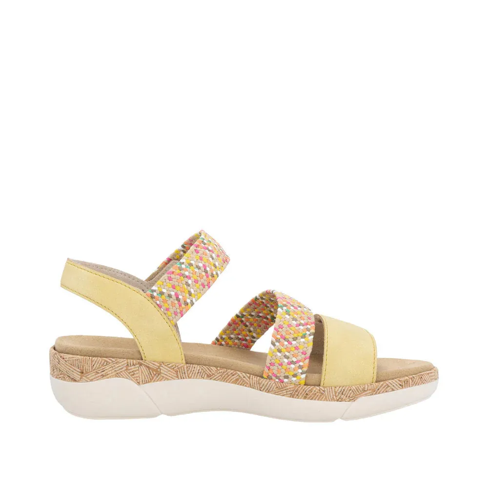 Remonte by Rieker Women's Jocelyn Sandals - Sun/Multicolor