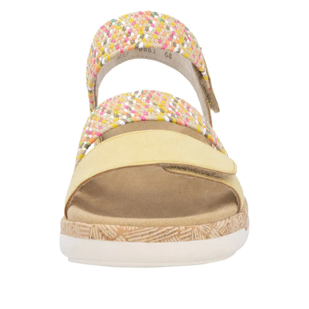 Remonte by Rieker Women's Jocelyn Sandals - Sun/Multicolor