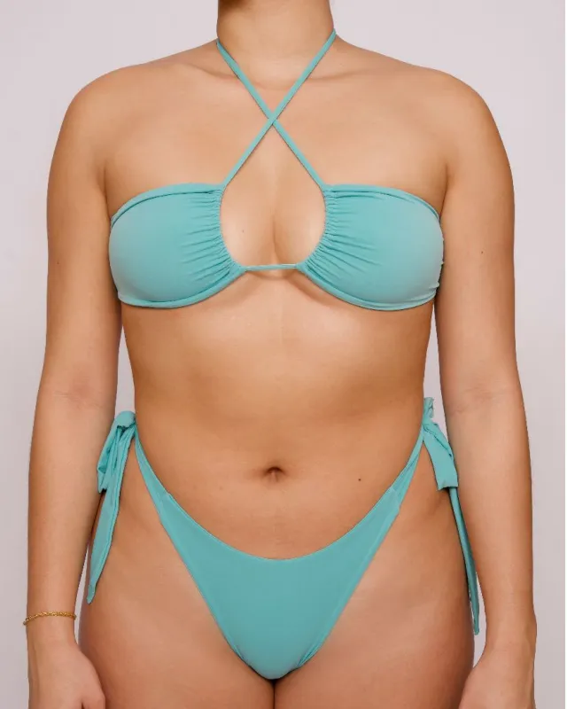 RIA LYNN SWIM HARLOW BOTTOM - SKY