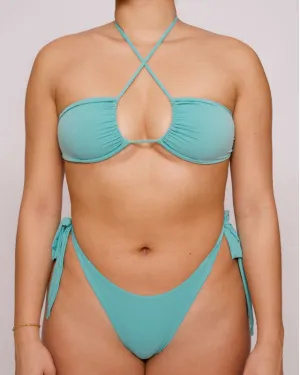 RIA LYNN SWIM HARLOW BOTTOM - SKY