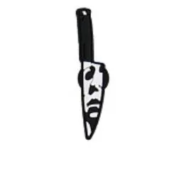 SHOE CHARMS -  MICHAEL MYERS KNIFE HALLOWEEN