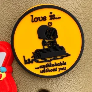 SHOE CHARMS - PRECIOUS MOMENTS LOVE IS...