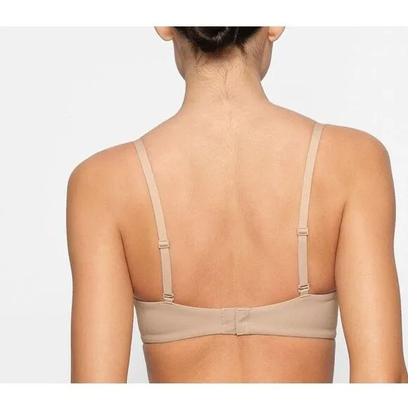 Skims Fits Everybody Push-up Demi Bra Clay 32D
