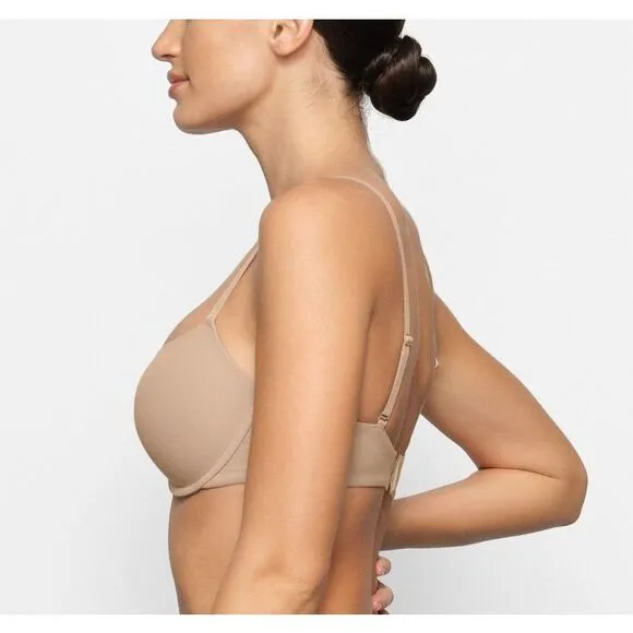 Skims Fits Everybody Push-up Demi Bra Clay 32D