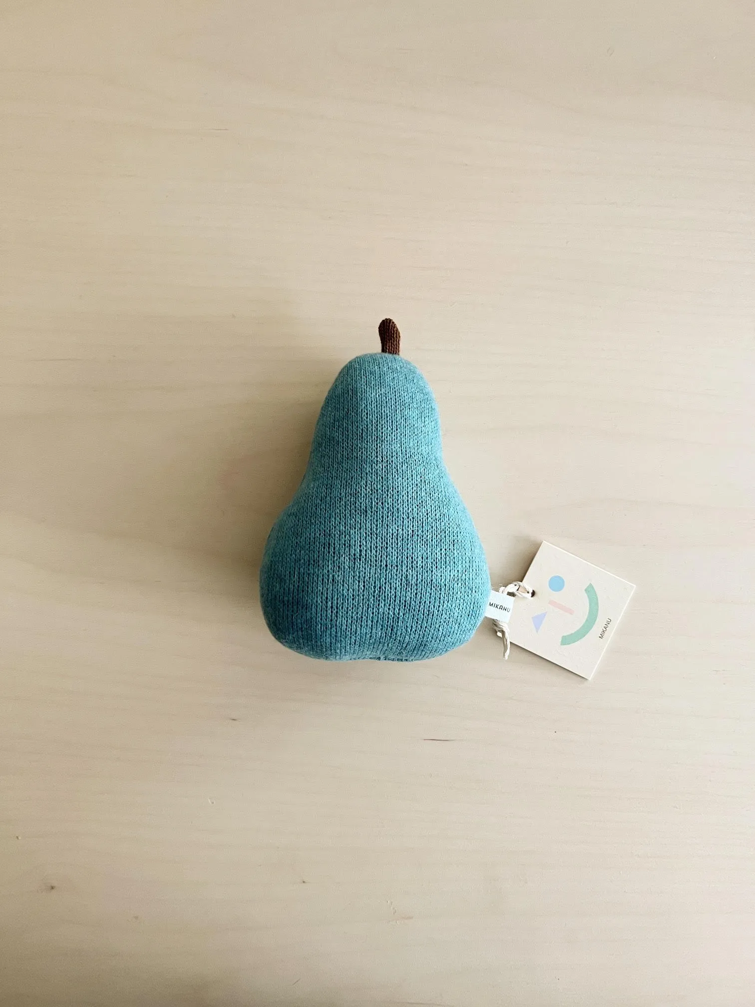 Soft Pear Rattle Toy