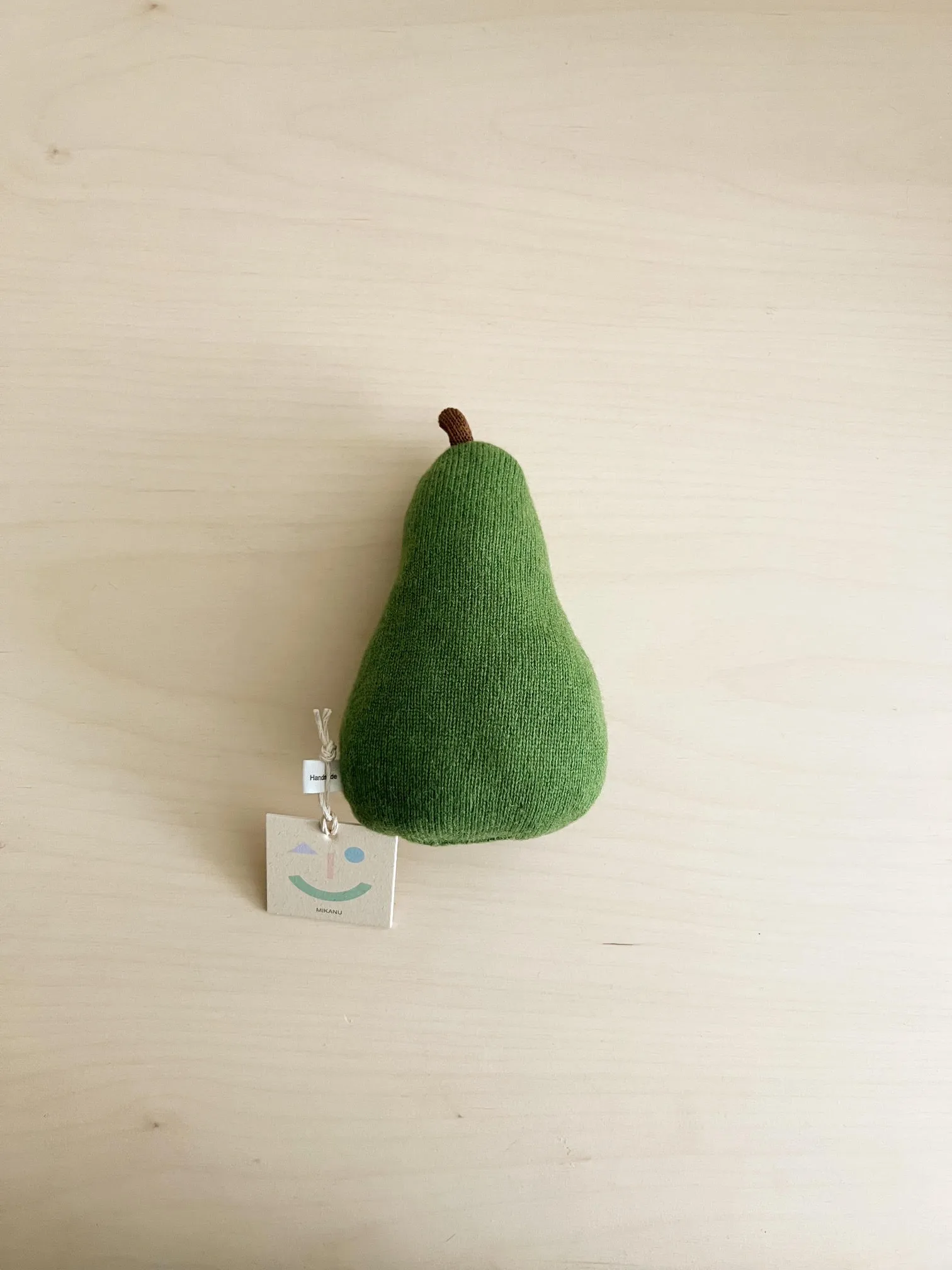 Soft Pear Rattle Toy