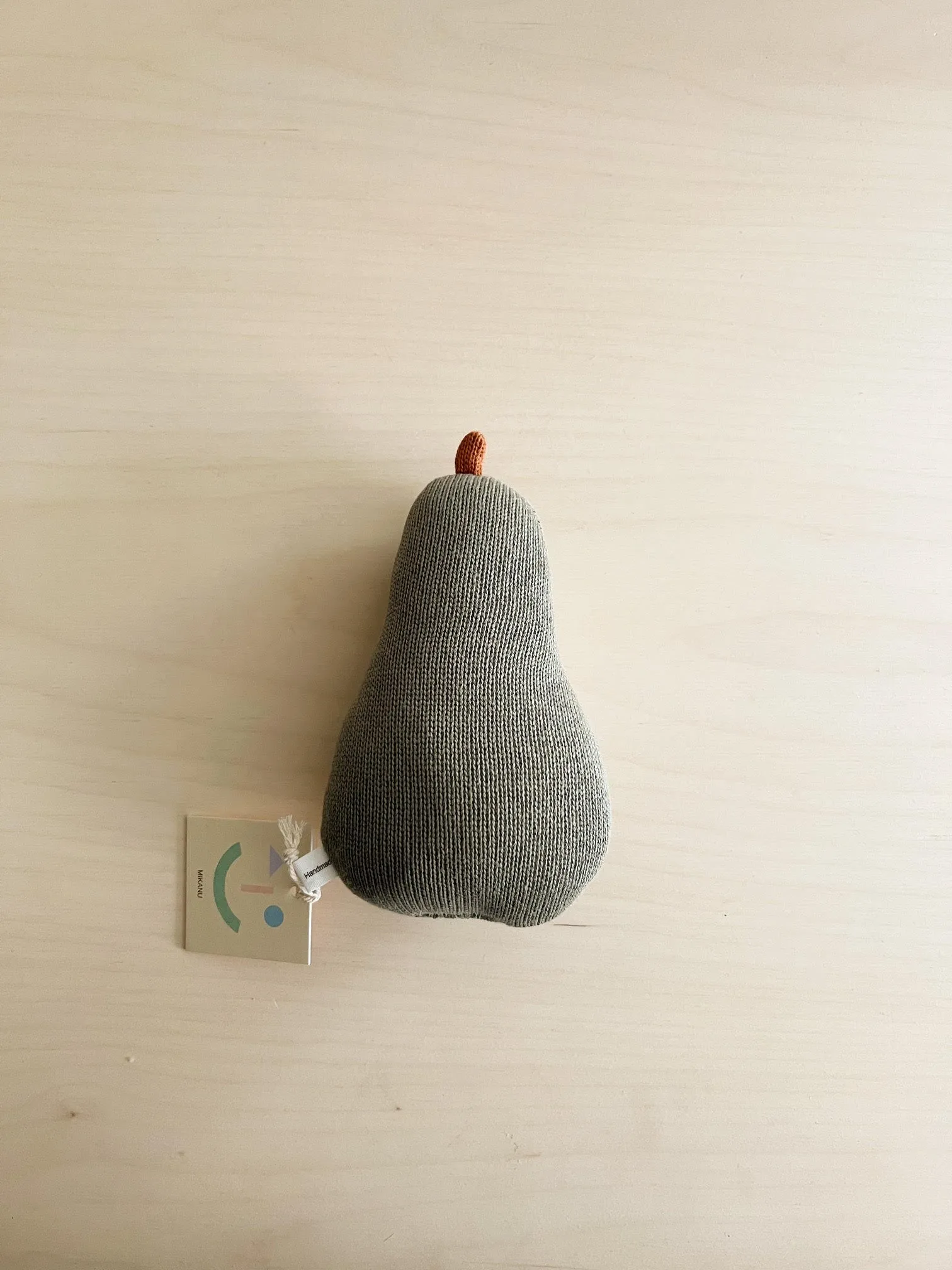 Soft Pear Rattle Toy