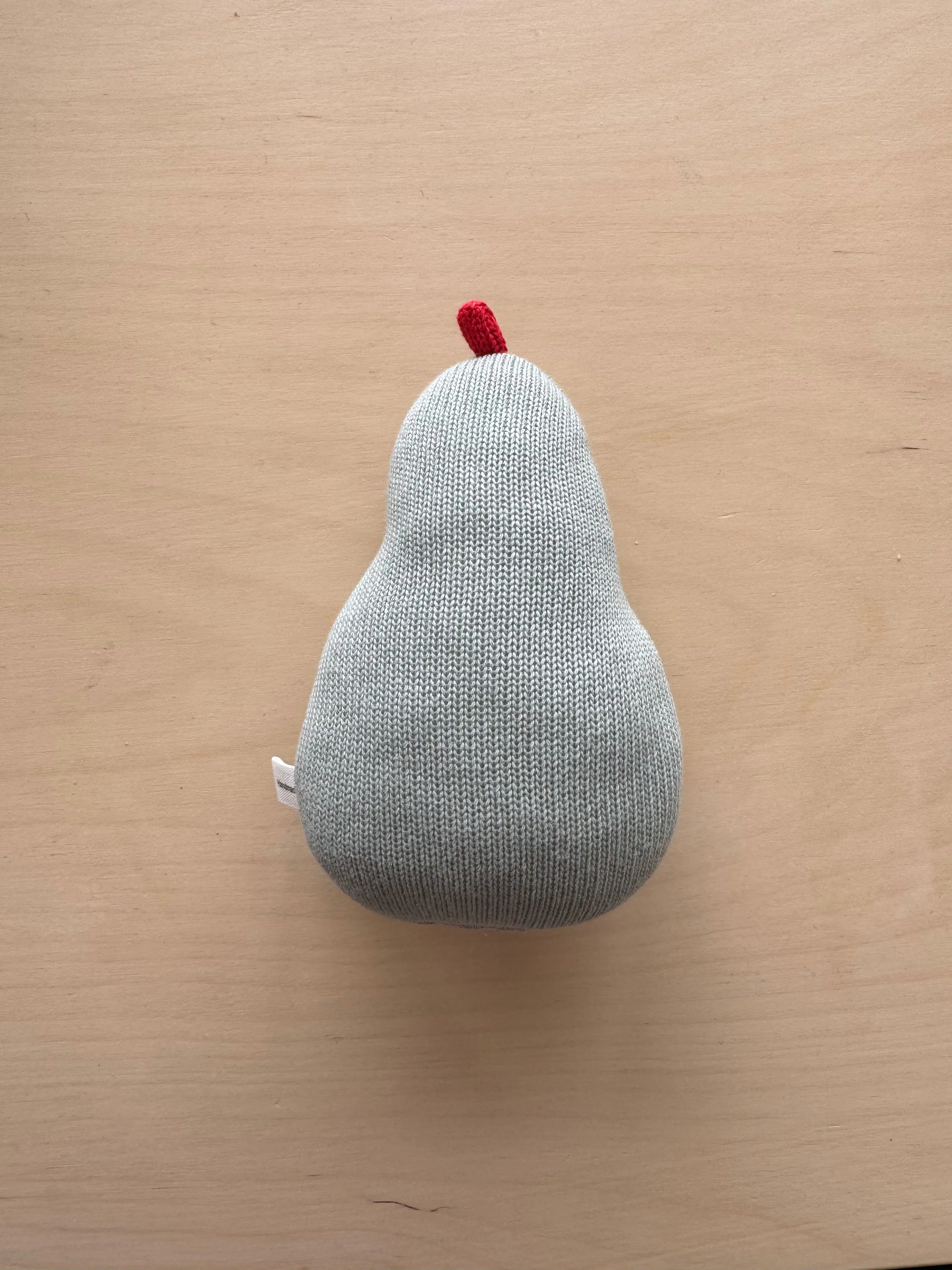 Soft Pear Rattle Toy
