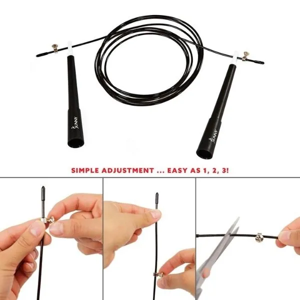 Speed Cable Jump Rope Fast Fitness