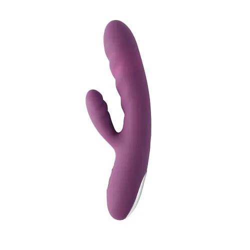 Svakom Avery Thrusting Rabbit Vibrator with Clitoral Stimulator