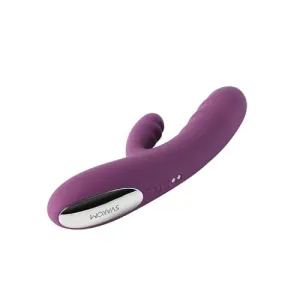 Svakom Avery Thrusting Rabbit Vibrator with Clitoral Stimulator