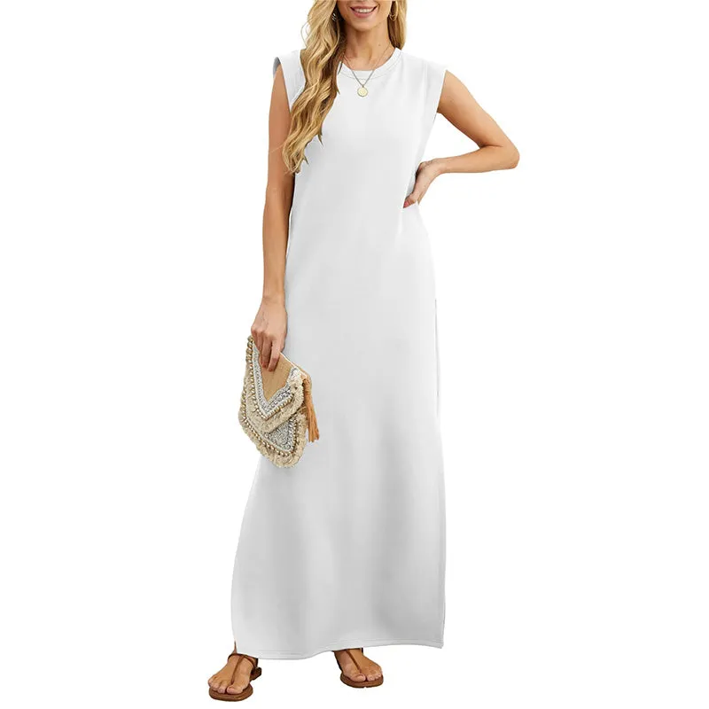 Therese™ | Sleeveless Maxi Dress in Minimal Style