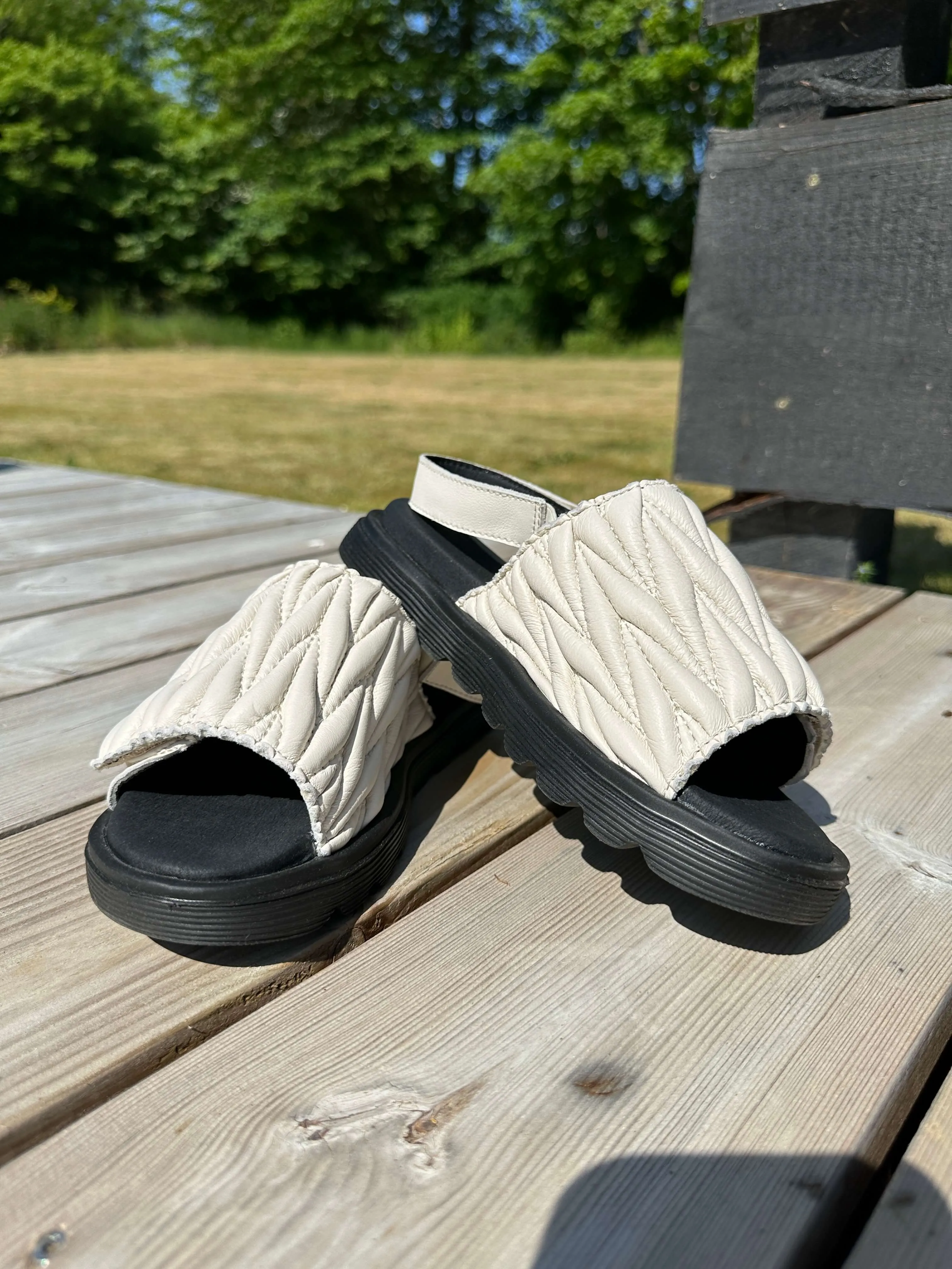 TRACY SANDAL - Creme