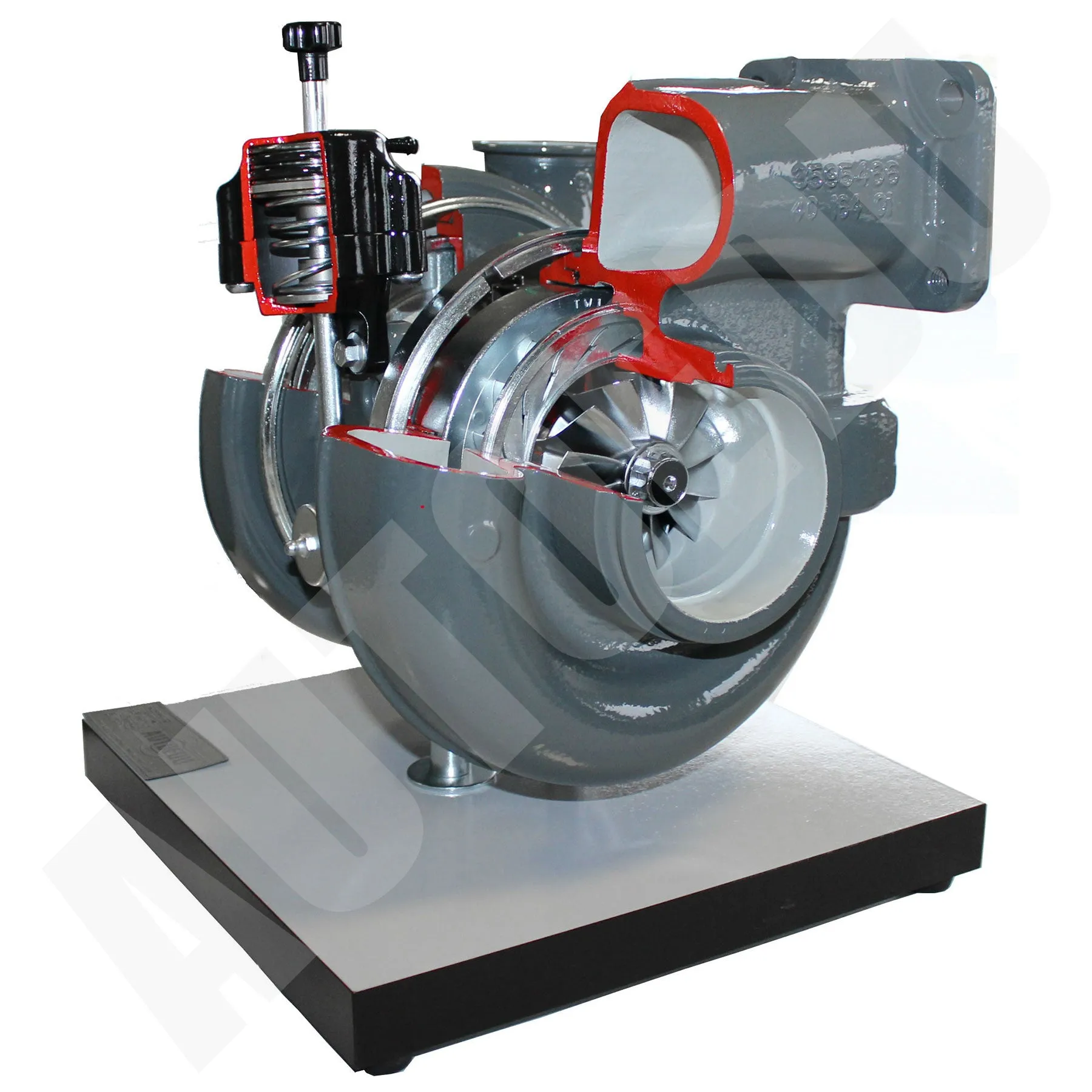 Truck Turbocharger cutaway Educational Trainer AETTC AutoEDU