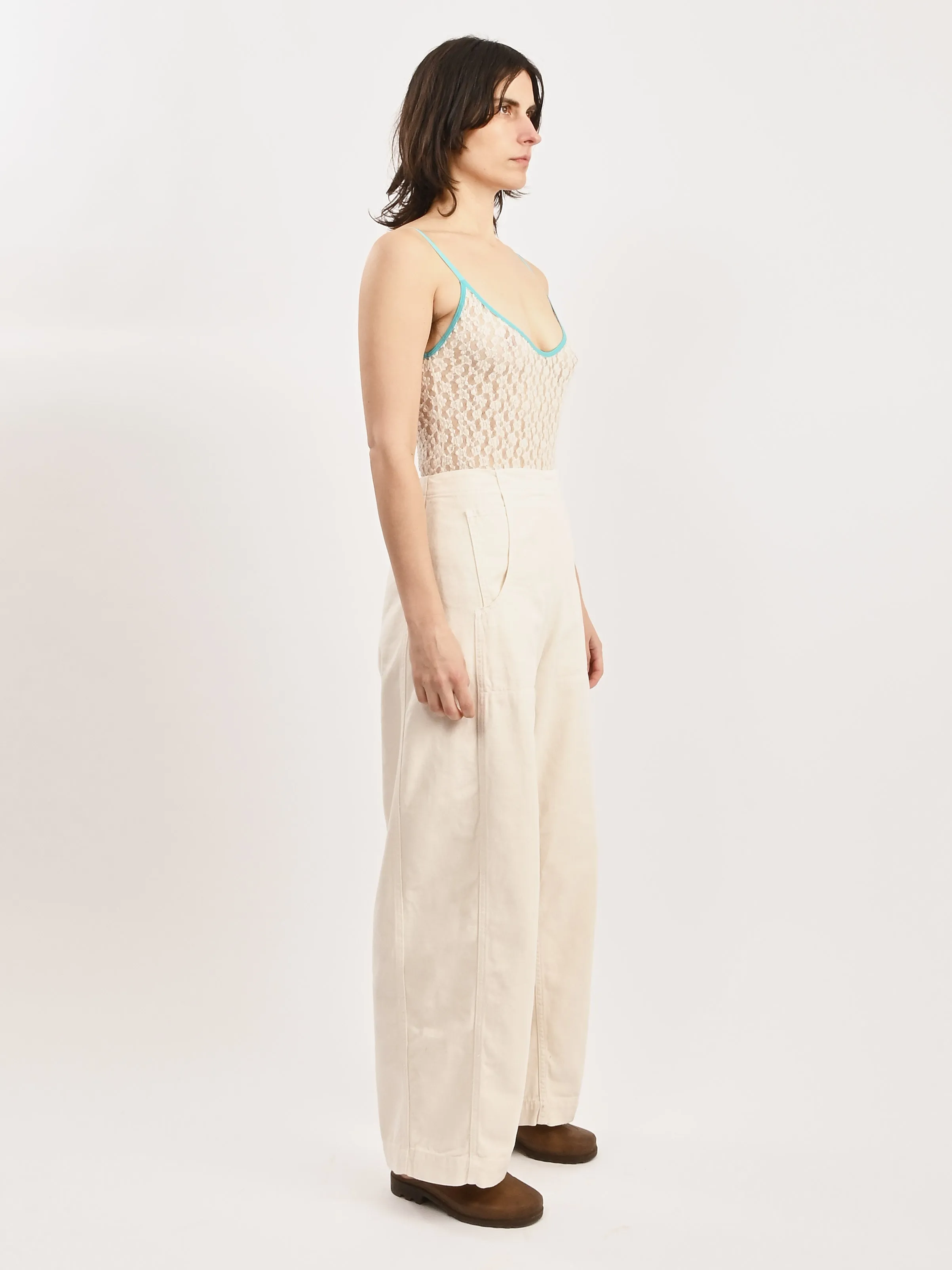Undyed/Turquoise Musial Bodysuit