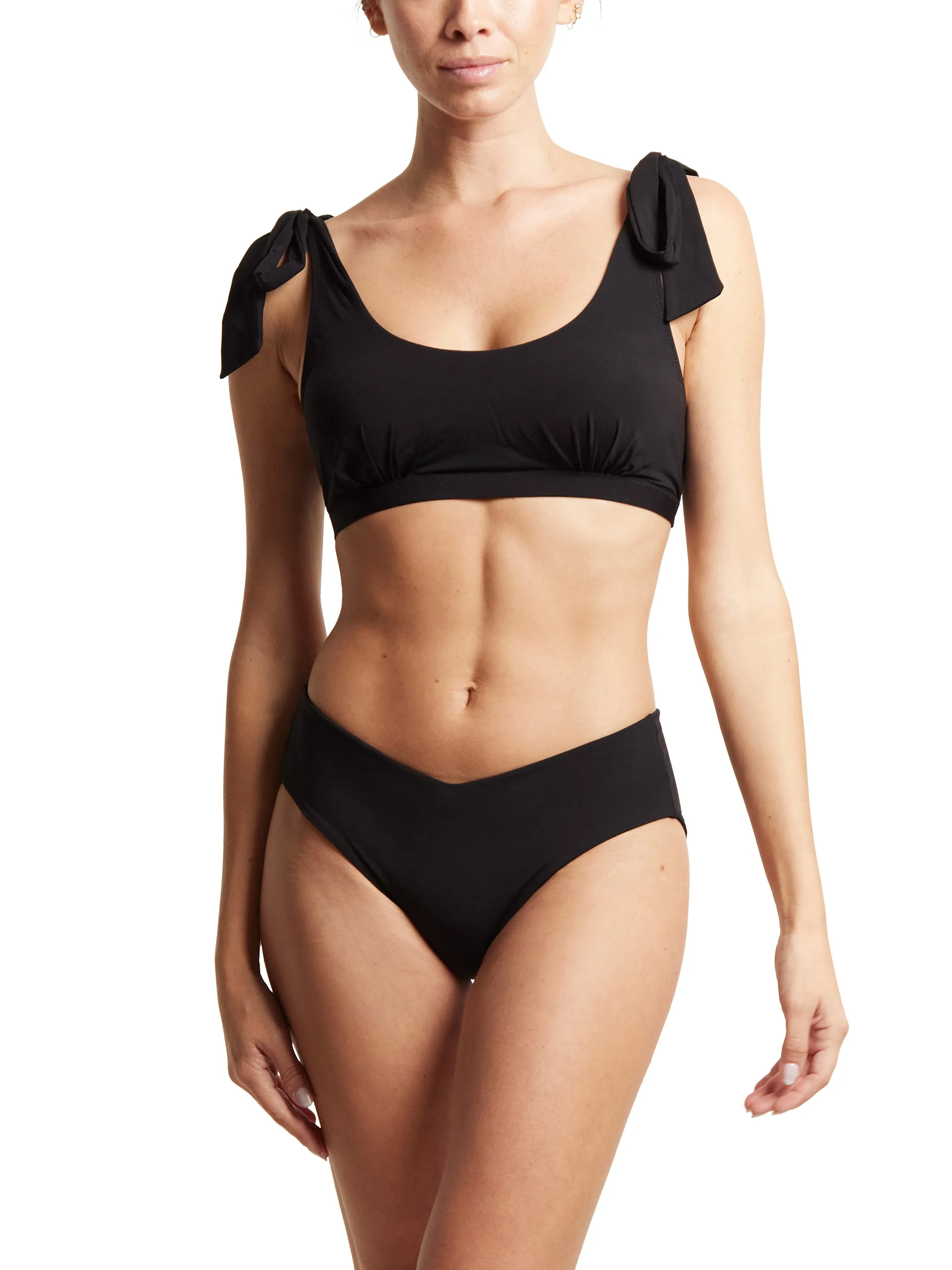 V-Kini Swimsuit Bottom Black