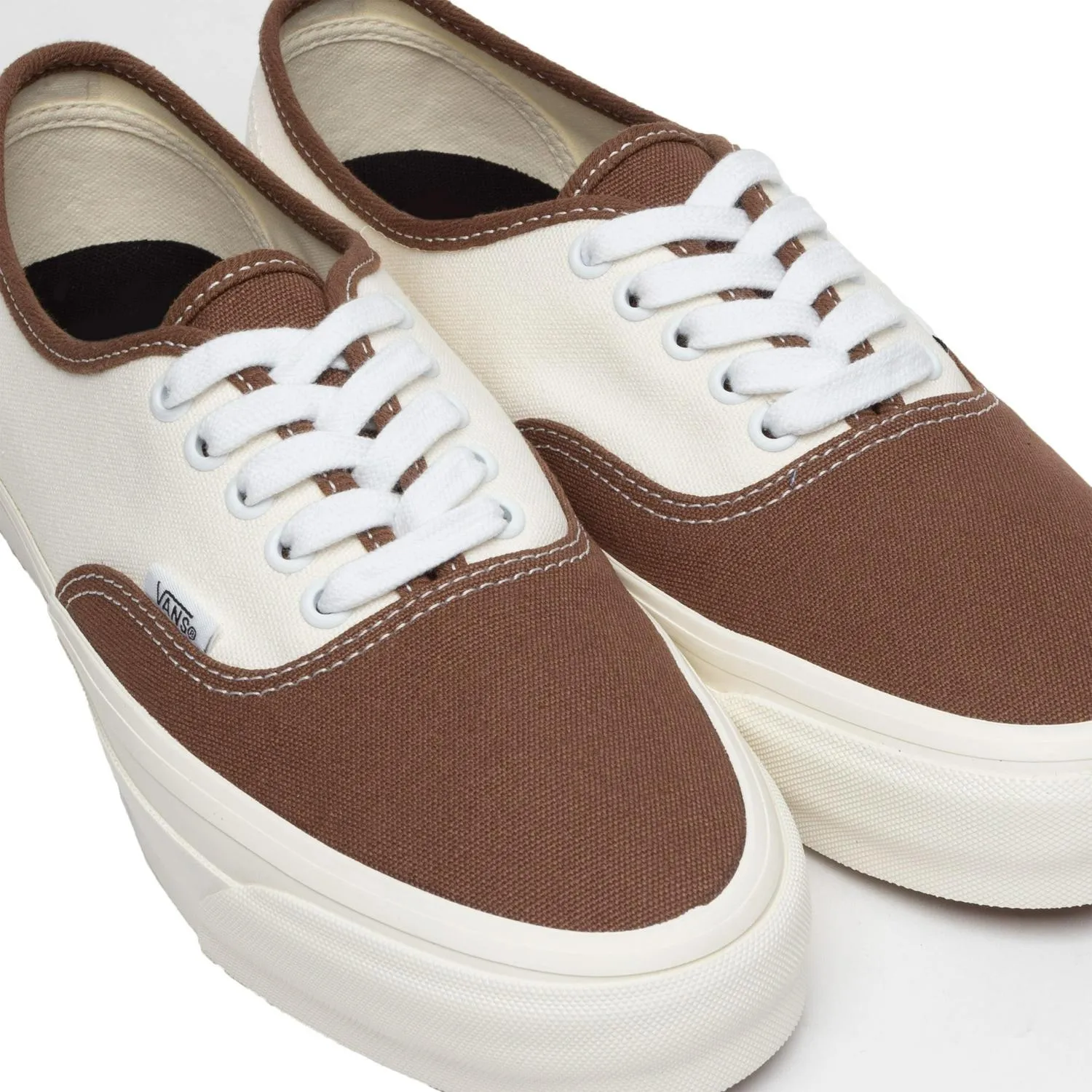 Vans PREMIUM AUTHENTIC 44 Coffee Brown White VN000CQACFF Sneaker Shoe Trainer