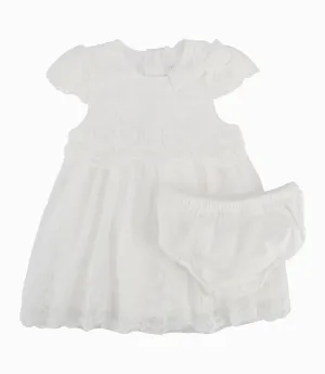 Vestido Recién Nacida Con Flores