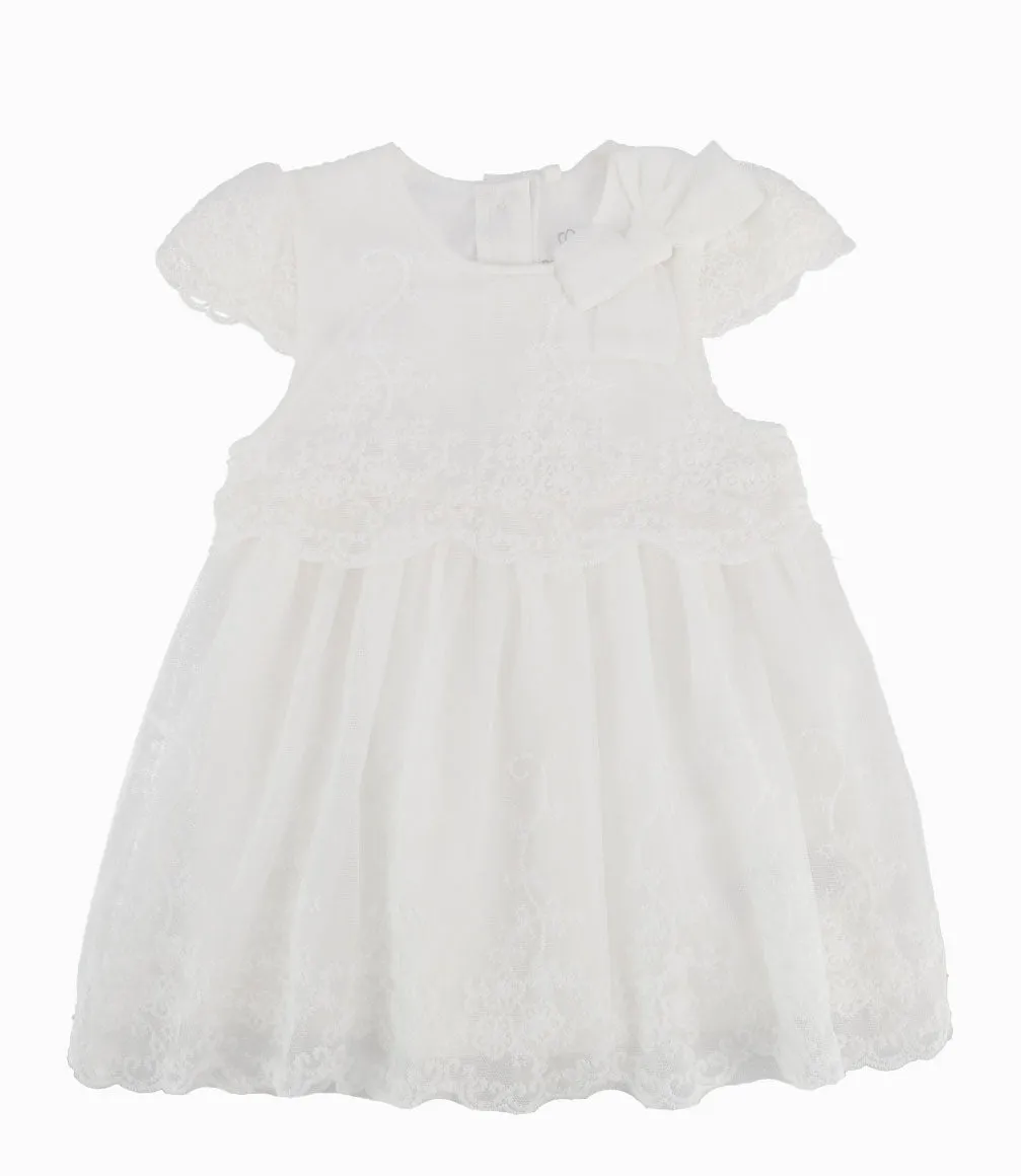 Vestido Recién Nacida Con Flores